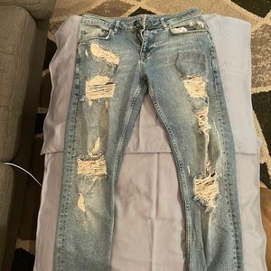 ASOS ripped jeans size 30